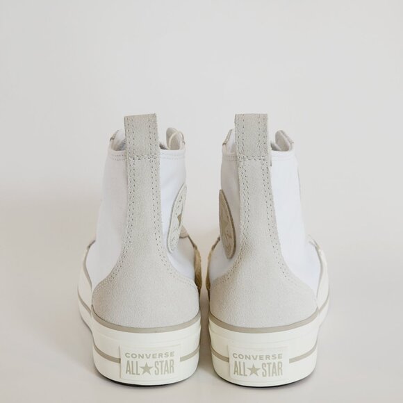 Converse CTAS Lift Hi Two-Tone White Women's Platform Sneakers A09774C NWT - Picture 5 of 6
